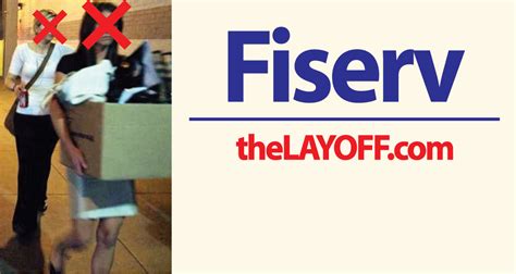Don't forget the mess known as ROBO. . Fiserv layoff 2019